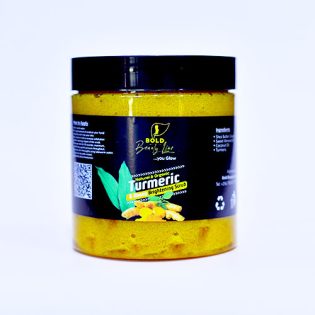 turmeric & honey brightening scrub